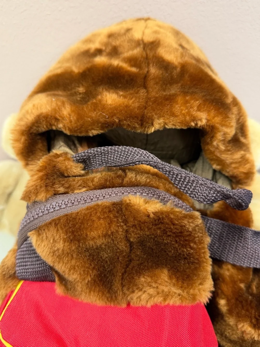 VINTAGE 1995 Wildkin CURIOUS GEORGE PLUSH Monkey PUPPET Zippered BACKPACK F5